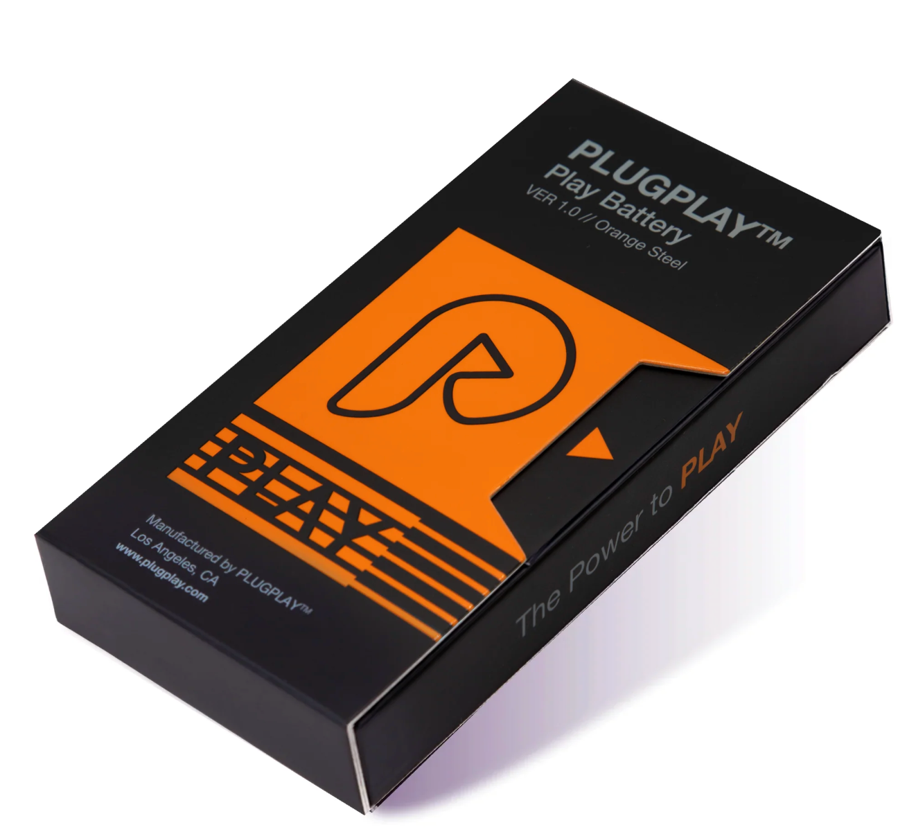 Orange Steel Plug Play Battery