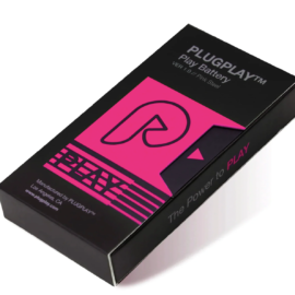 Pink Steel Plug n play Battery Kit